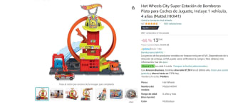 Hot Wheels City Super Loop Parque De Bomberos por 13,50€
