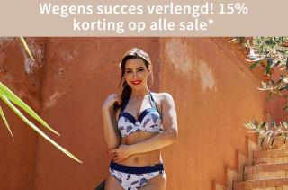 15% extra korting op de sale van Sapph
