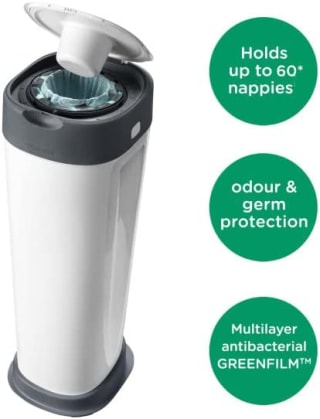 Tommee Tippee luieremmer Twist & Click Sangenic XL wit voor €25,50 bij Amazon