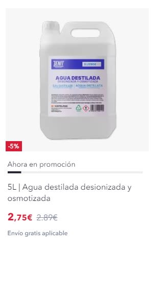 Recopilación de productos hasta de 5€ desde miravia