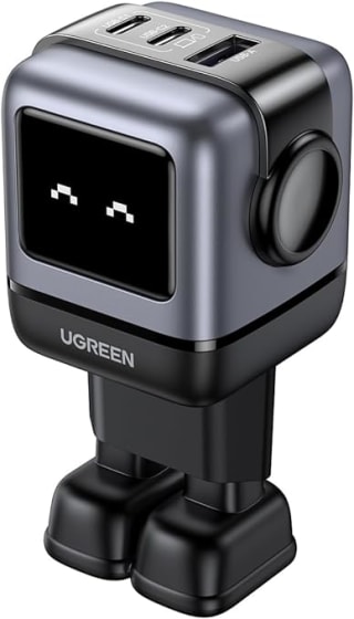 UGREEN Uno USB C-oplader 65W RobotGaN-oplader voor €34,99 bij Amazon
