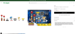 Diorama SONIC 30 ANIVERSARIO SEGA por solo 15€