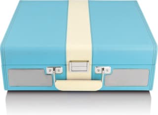 Classic Phono TT-33 Blue - Koffer Platenspeler met ingebouwde speakers en riemaandrijving voor €55,79 bij Bol.com