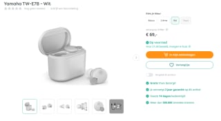 Yamaha TW-E7B voor €69 bij Art & Craft