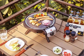 Elektrische Barbecue Buccan Elliston Plug & Grill voor €39,99 bij Actievandedag