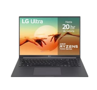 LG Ultra Portátil 16" Ryzen R5 16GB RAM 1TB SSD 1.6Kg por solo 619€