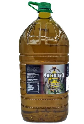 Aceite Marzoliva suave, 5 litros de aceite de Orujo de Oliva por 12,39€