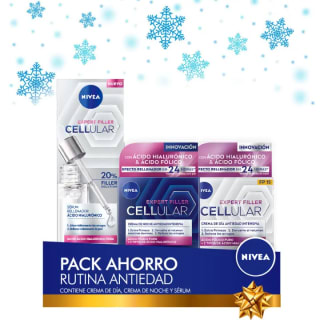 Pack Nivea antiedad Cellular Expert Filler por 23,76€