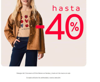 Rebajas de hasta el -40% en Mayoral