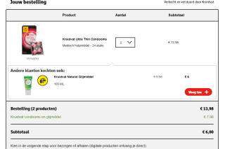 Kruidvat Ultra Thin Condooms 24 stuks -2 voor € 6