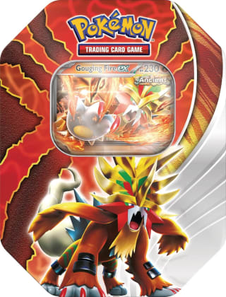 Pokémon - Scarlet & Violet - Paradox Destinies Tin - Gouging Fire - Trading Cards voor €19,89 bij Amazon