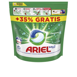 Ariel Pods Detergente Todo en Uno en Cápsulas - 54 Unidades por 14.99€