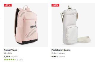 Recopilación de mochilas desde 2,99€ en Sprinter