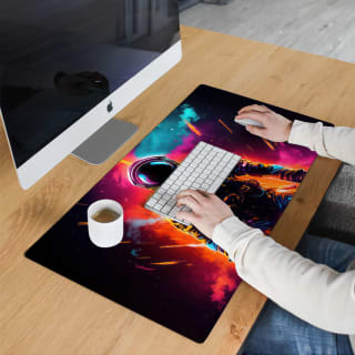 Bureauonderleggers met eigen foto 80x40 cm voor €20,43 (incl. verzending) met code