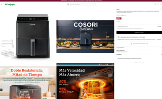 Cosori Dual Blaze Chef Edition con sistema 360 ThermoIQ + Libro de recetas por 147,93€