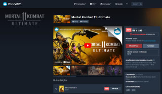 Jogo: Mortal Kombat 11 Ultimate para PC no Steam - R$ 41,99