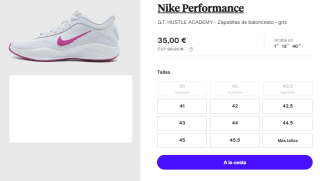 Zapatillas Nike G.T. HUSTLE ACADEMY por 35€