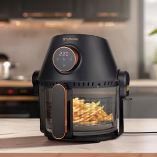 Hyundai 3-in-1 airfryer, grill & hotpot 1200 - 1400 watt voor €79,95 in de Action webshop