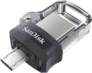 SanDisk Ultra Dual Drive M3.0 64GB USB Stick voor €4,99 bij Amazon