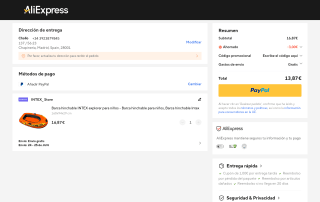 Barca hinchable INTEX explorer 160x94x29 cm por 13,87€