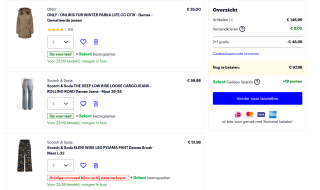 Tot 60% korting op dames mode en 2+1 gratis bij Bol