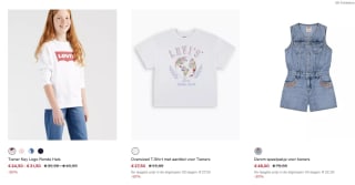 Tot 50% korting op geselecteerde artikelen tijdens de Levi’s End of Season sale