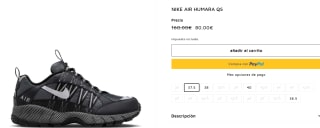 Zapatillas para Hombre Nike Air Humara por 80€