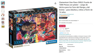 Clementoni One Piece Puzzle 1000 Piezas con póster por 11,99€