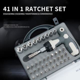 Trinquete de acero 41 en 1 por solo 14,29€