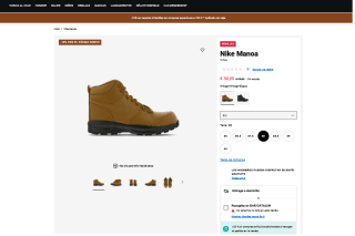 Botas Nike Manoa para Niños por solo 35,99€