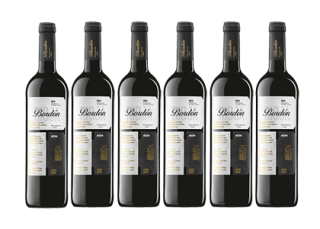 6 Botellas de Bordón Reserva 2017 por 39.9€