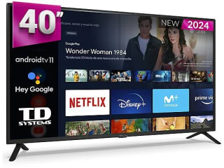 TV DLED 40" TD SYSTEMS PRIME40C15GLE Hey Google, Full-HD, Arm Cortex A55x4, Smart TV por 179,89€
