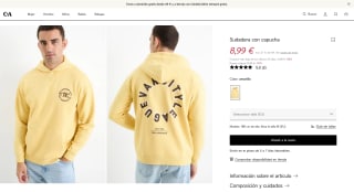 Sudadera con Capucha C&A por 8,99€