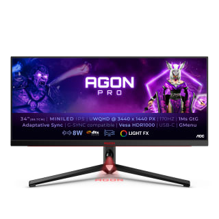 AOC AGON AG344UXM 34" Mini-LED IPS UWQHD monitor voor €1.272,87 bij Redshell