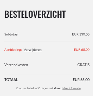 Ray-Ban zonnebril voor dmv code €65 bij Ray-Ban