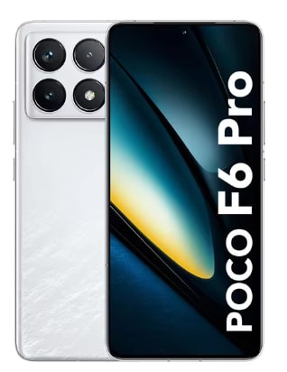 Poco F6 Pro 512GB Wit voor €369,20 dmv code bij Aliexpress