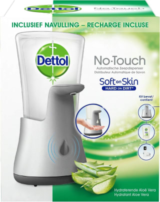 Dettol No-Touch Automatische Zeepdispenser voor €4,99 bij Amazon.nl
