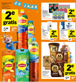 Albert Heijn Hamsterweken veel producten de 2de gratis