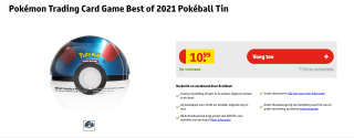 Pokémon Pokéball Tin (2023) voor €10,99 bij kruidvat