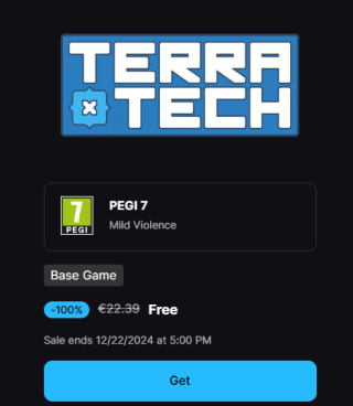 TerraTech gratis bij Epic Games