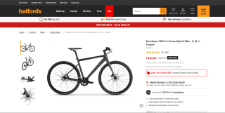 Boardman URB 8.6 Urban Hybrid Bike - £420