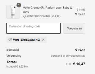 30% korting op alle wintertip producten bij Naïf