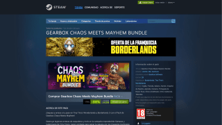 Gearbox Chaos Meets Mayhem Bundle por 14,52€