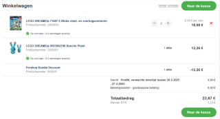 Gratis Lego Dreamzzz Bunchu the Bunny Plush (107542) bij aankoop van geselecteerde Lego Dreamzzz bouwsets