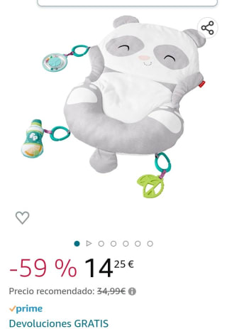Fisher-Price All-in-one Panda Playmat por 14,25€.