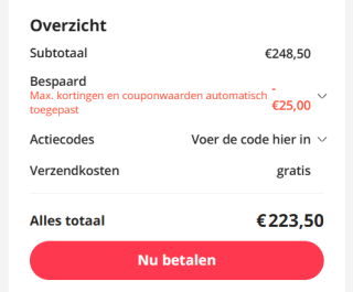 Proscenic M9 Robotstofzuiger met dweilfunctie voor €223,50 dmv code bij Aliexpress