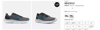 New Balance zapatillas ME430V2 por 30€