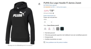 adidas 3 Stripes French Terry Sweater Heren voor €28,50 bij Amazon