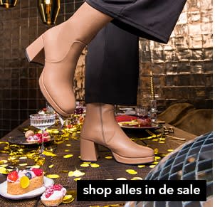 Tot 86% korting op damesschoenen in de sale bij Scapino