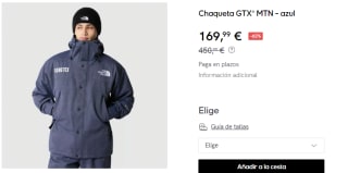 Chaqueta de Hombre The North Face GTX® MTN por 169.99€